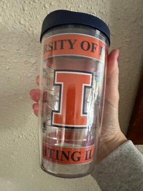 University of Illinois Orange Logo Travel Tervis Tumbler